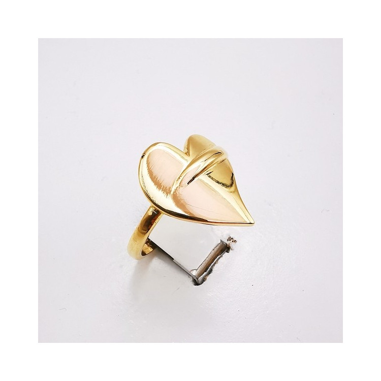 Bague Cœur Or Jaune 750 - 18 carats