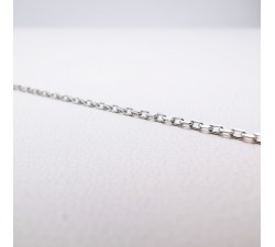 Chaîne 40 cm Maille Forçat Argent