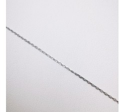 Chaîne 40 cm Maille Forçat Argent