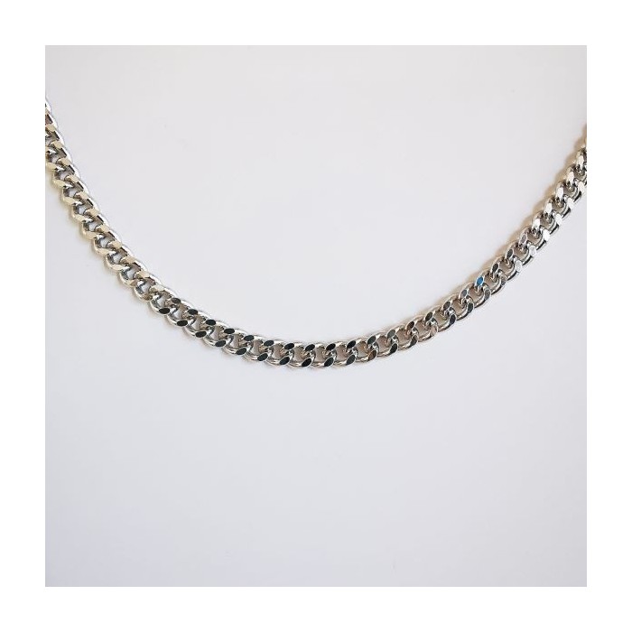 Chaîne 55 cm Maille Gourmette Argent 16.86 Grammes Chaîne 55 cm Maille Gourmette Argent 16.86 Grammes