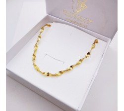 Collier Torsadé Or Jaune 750 - 18 carats (bijou d'occasion)