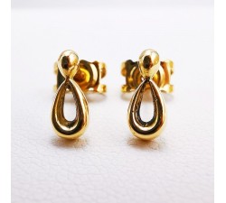 Boucles d'oreilles Or Jaune 750 - 18 carats (Bijou Occasion)