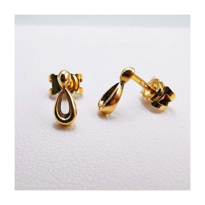 Boucles d'oreilles Or Jaune 750 - 18 carats (Bijou Occasion)