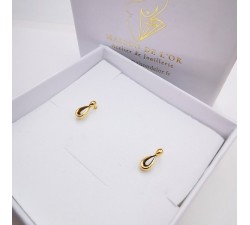 Boucles d'oreilles Or Jaune 750 - 18 carats (Bijou Occasion)