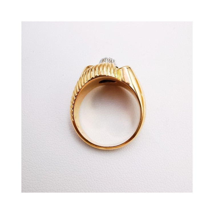 Bague Or Jaune 750 - 18 carats (Bijou Occasion)