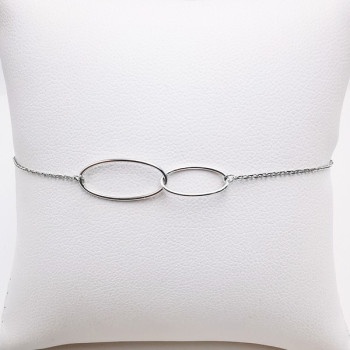 Bracelet "Esmée" Or Blanc 750 - 18 carats