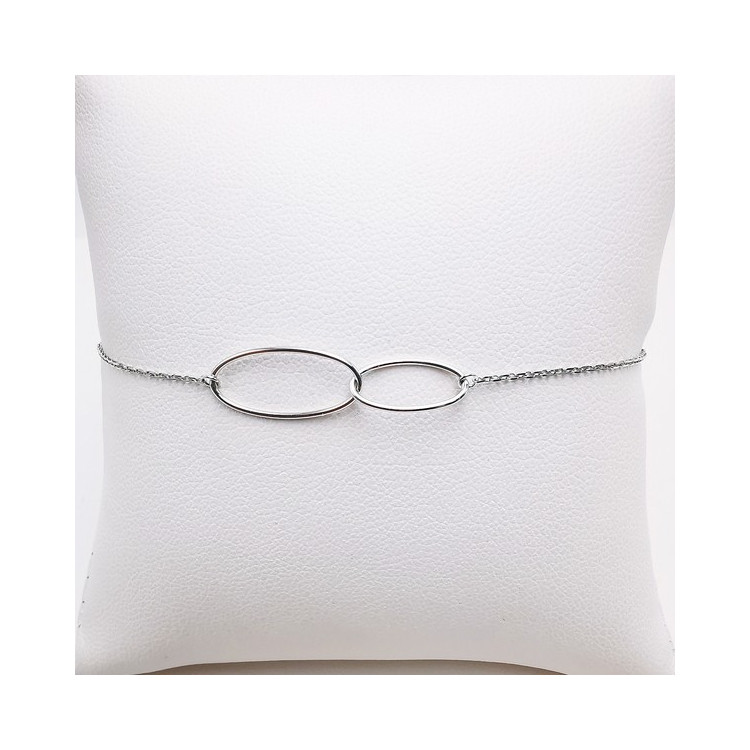 Bracelet "Esmée" Or Blanc 750 - 18 carats