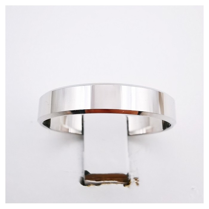 Alliance Tuileries 4 mm Or blanc 750 - 18 carats Ruban Alliance Tuileries 4 mm Or blanc 750 - 18 carats Ruban