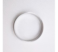 Alliance Tuileries 4 mm Or blanc 750  - 18 carats Ruban