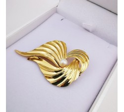 Broche Perle Or jaune 750 - 18 carats (Bijou occasion)