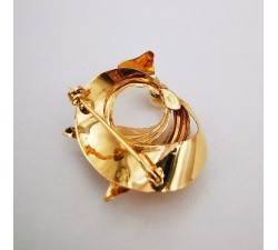Broche Perle Or jaune 750 - 18 carats (Bijou occasion)
