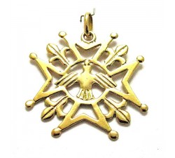 Croix Huguenote Or Jaune 750 - 18 carats