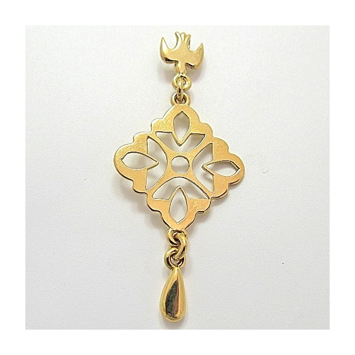 Croix Huguenote Or Jaune 750 - 18 carats