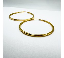Créoles Moyen Modèle Or Jaune 750 - 18 carats