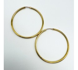 Créoles Moyen Modèle Or Jaune 750 - 18 carats