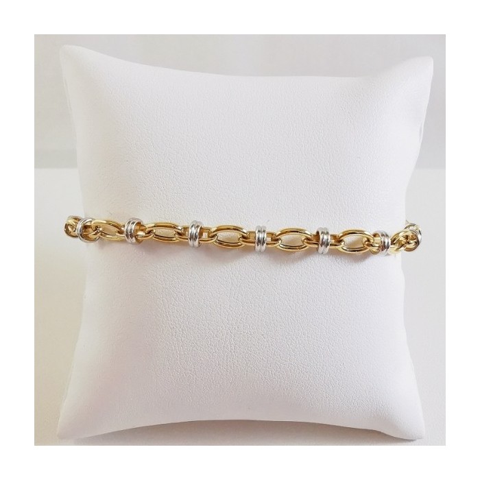 Bracelet Bicolore Or 750 - 18 carats Bracelet Bicolore Or 750 - 18 carats