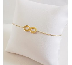 Bracelet Infini Or Jaune 750 - 18 carats