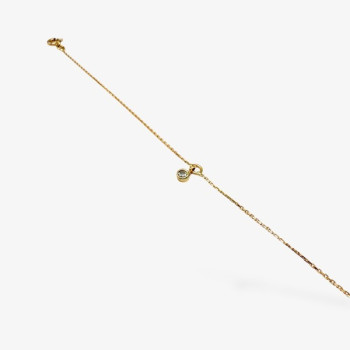 Bracelet "ÉMOTION" Saphir Bleu Or Jaune 750 - 18 carats