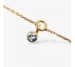 Bracelet "ÉMOTION" Saphir Bleu Or Jaune 750 - 18 carats