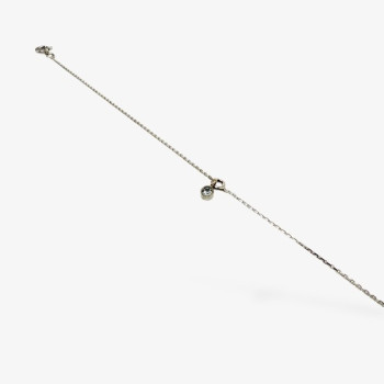 Bracelet "ÉMOTION" Saphir Bleu Or Blanc 750 - 18 carats