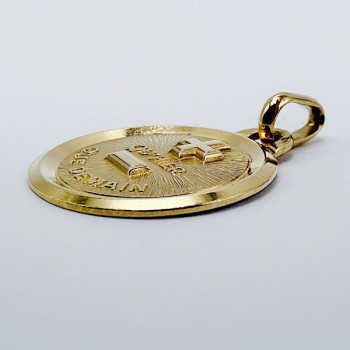 Médaille d'amour Or Jaune 750 - 18 carat (Bijou d'occasion)