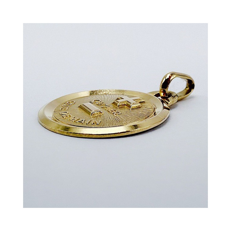 Médaille d'amour Or Jaune 750 - 18 carat (Bijou d'occasion)