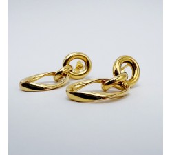 Boucles d'Oreilles Or jaune 750 - 18 carats