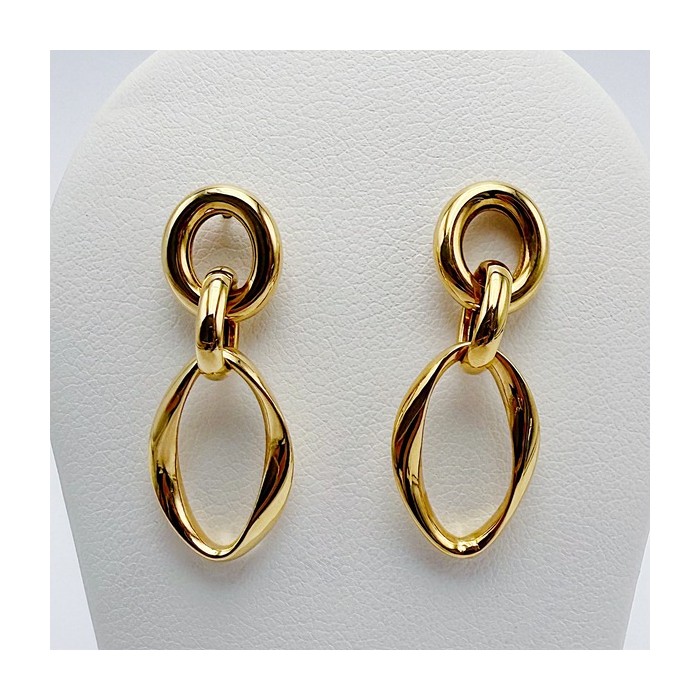 Boucles d'Oreilles Or jaune 750 - 18 carats Boucles d'Oreilles Or jaune 750 - 18 carats