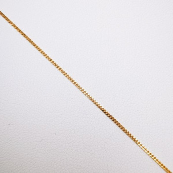 Chaîne 50 cm Or Jaune 750 - 18 carats Maille Gourmette 2.35 grammes