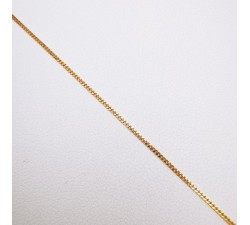 Chaîne 50 cm Or Jaune 750 - 18 carats Maille Gourmette 2.35 grammes