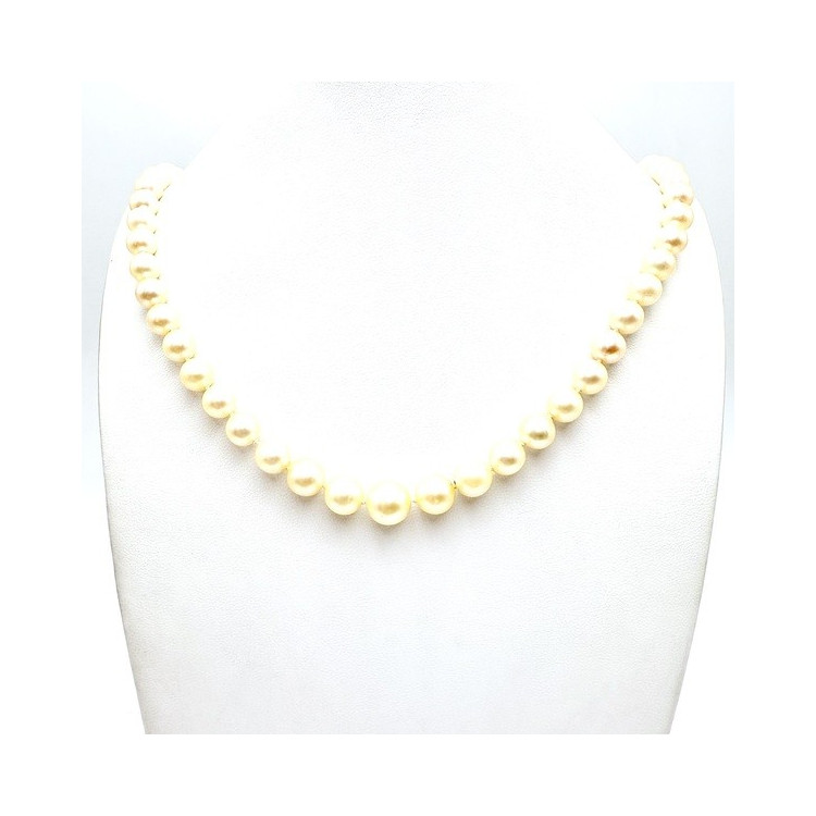 Collier de Perles de Culture en Chute (Bijou Occasion)