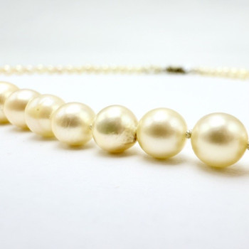 Collier de Perles de Culture en Chute (Bijou Occasion)