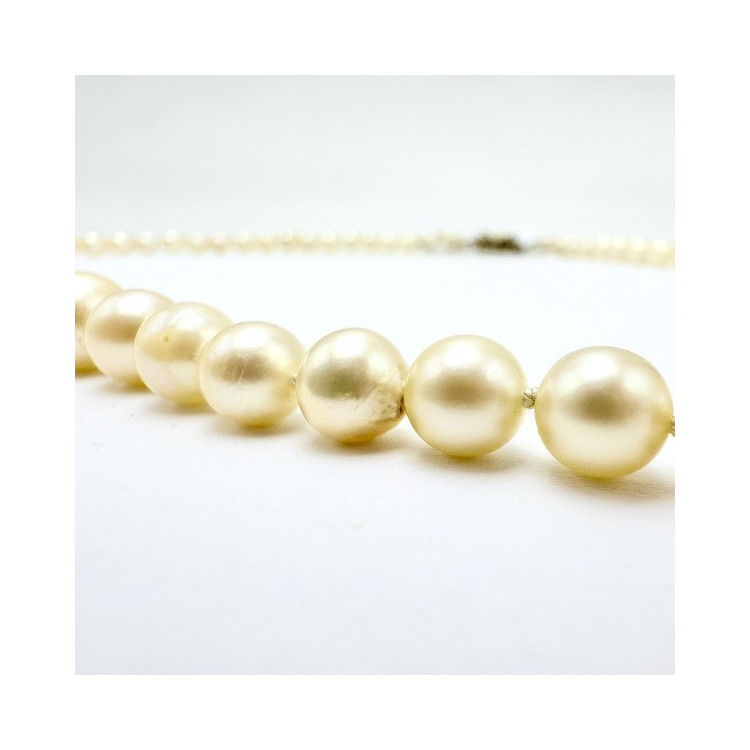 Collier de Perles de Culture en Chute (Bijou Occasion)