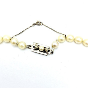 Collier de Perles de Culture en Chute (Bijou Occasion)