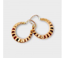 Créoles Anciennes Or Jaune 750 - 18 carats (Bijou d'Occasion)