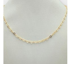 Collier Maille Coeurs Or Jaune 750 - 18 carats