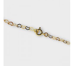 Collier Maille Coeurs Or Jaune 750 - 18 carats