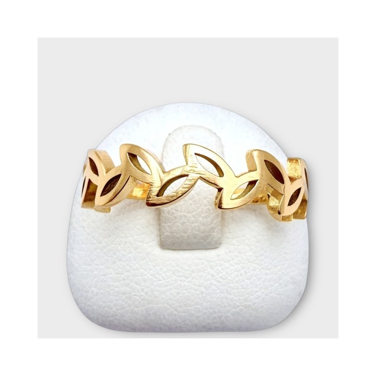 Alliance "Romance Champêtre" Or Jaune 750 - 18 carats