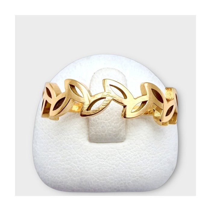 Alliance "Romance Champêtre" Or Jaune 750 - 18 carats