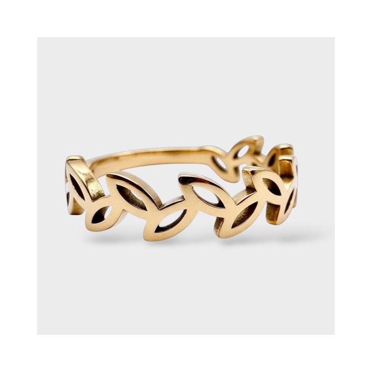 Alliance "Romance Champêtre" Or Jaune 750 - 18 carats
