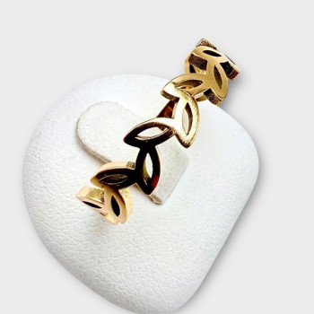 Alliance "Romance Champêtre" Or Jaune 750 - 18 carats