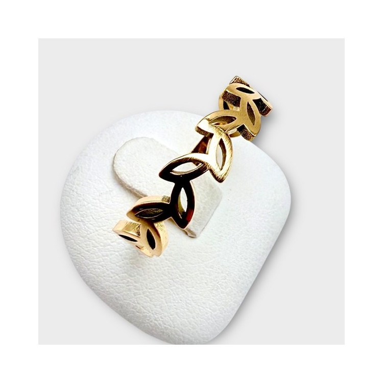 Alliance "Romance Champêtre" Or Jaune 750 - 18 carats