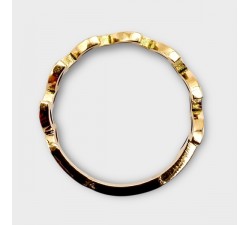 Alliance "Romance Champêtre" Or Jaune 750 - 18 carats