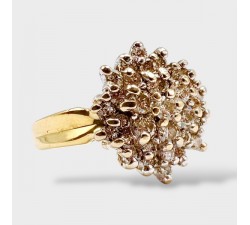 Bague Chou Diamants Or Jaune 750 - 18 carats (Bijou Occasion)