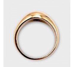 Bague Jonc Diamant 0.03 ct Or Jaune 750 - 18 carats (Bijou d'occasion)