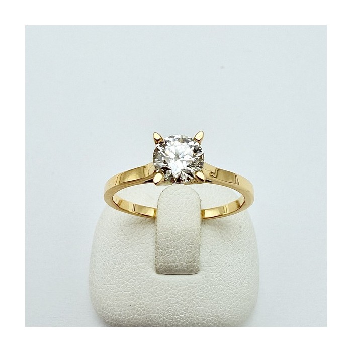 Bague "Liberté Sauvage" Diamant de Synthèse 0.50 ct Or Jaune 750 - 18 carats