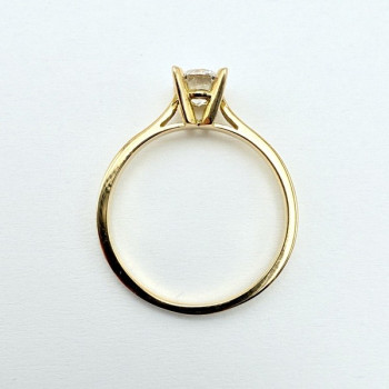 Bague "Liberté Sauvage" Diamant de Synthèse 0.50 ct Or Jaune 750 - 18 carats