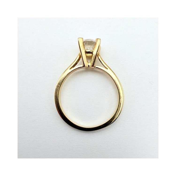 Bague "Liberté Sauvage" Diamant de Synthèse 0.83 ct Or Jaune 750 - 18 carats