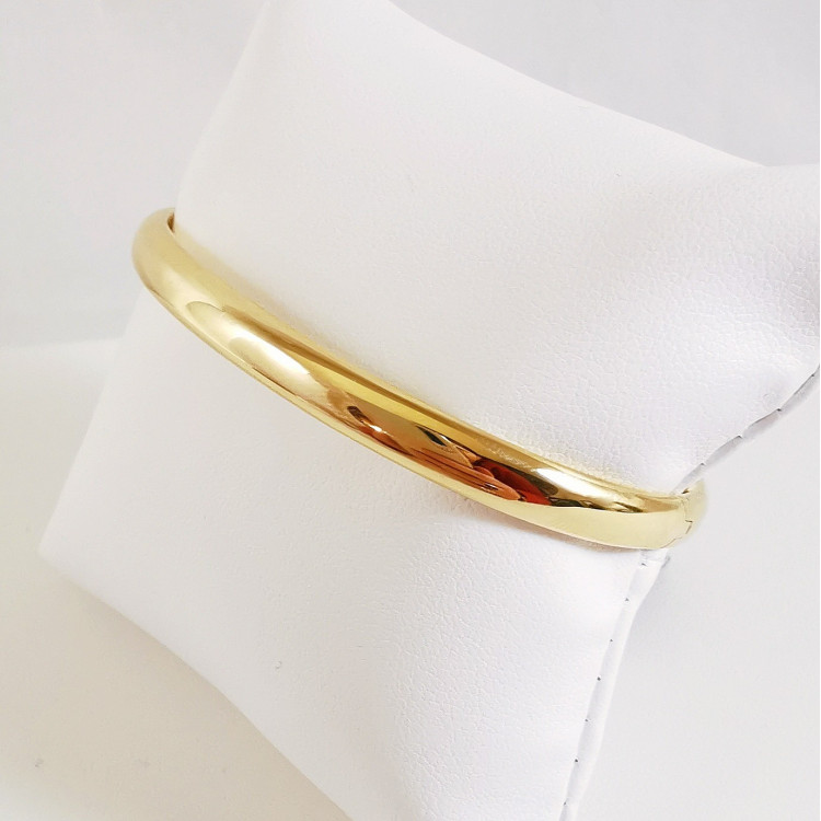 Bracelet Jonc Ouvrant Or Jaune 750 - 18 carats
