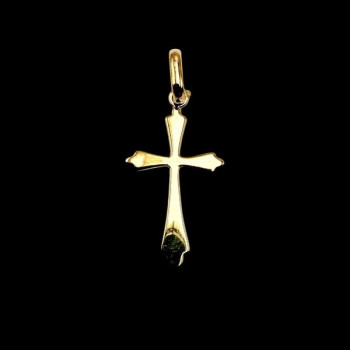 Pendentif Croix Or Jaune 750 - 18 carats